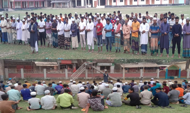 বৃষ্টির জন্য ‘সালাতুল ইস্তিসকার’ নামাজ আদায়